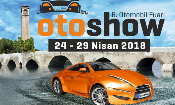 Adana 6. Çukurova Otoshow Fuarı kapılarını açıyor