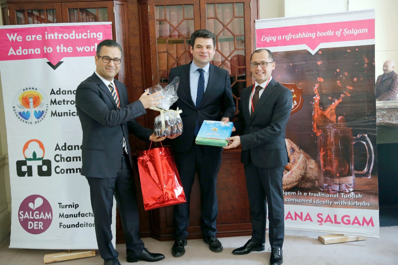 Adana’nın şalgamı Londra’da tanıtılıyor