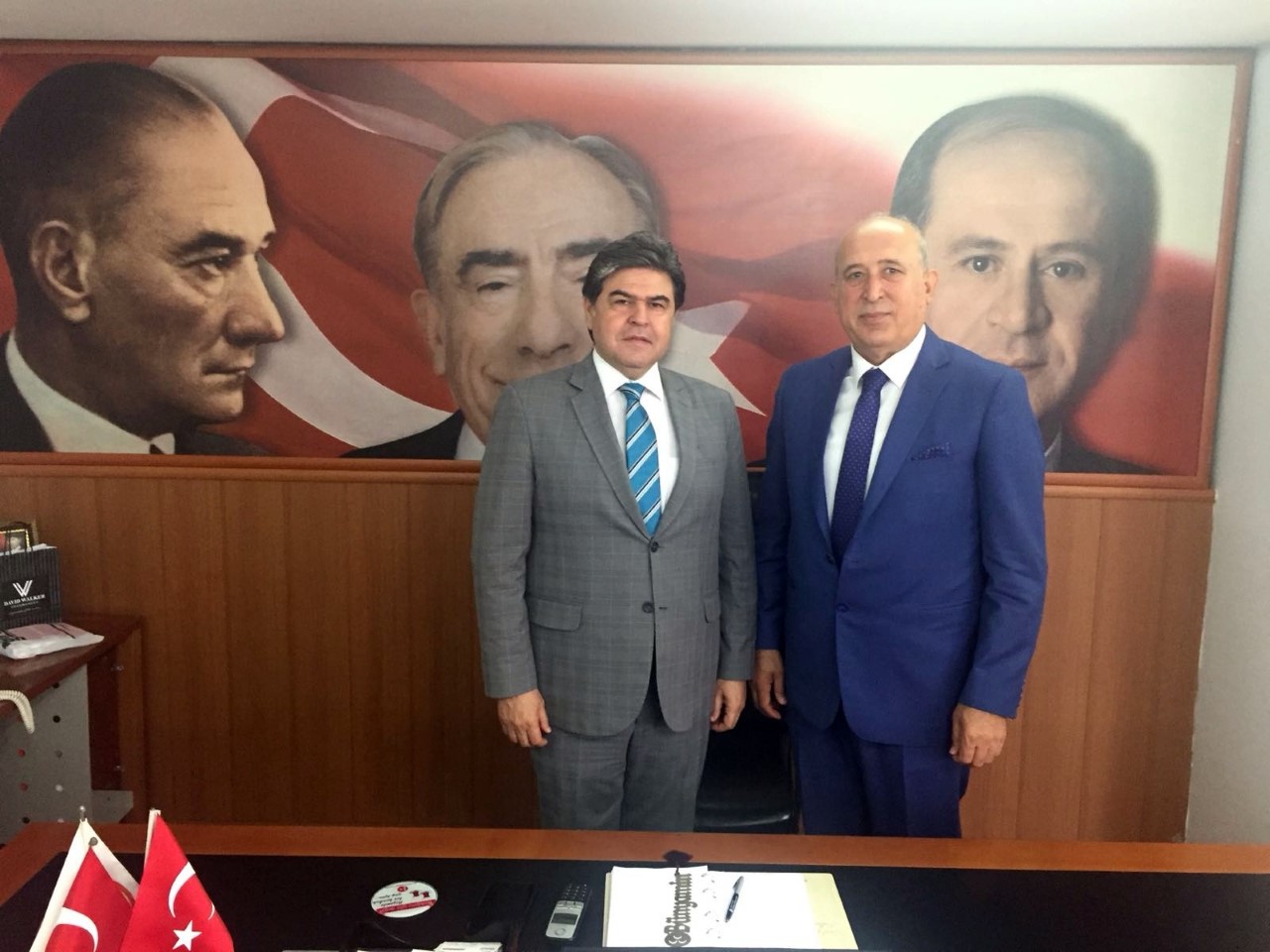 Aladağ’dan il başkanı Avcı’ya ziyaret