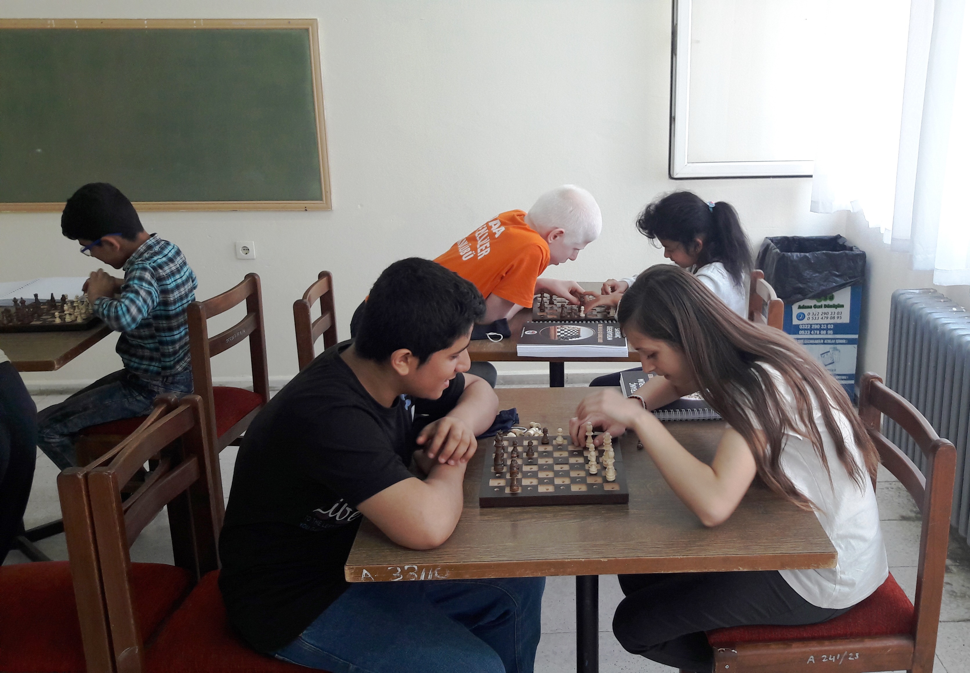 Görme Engellilere Yönelik Satranç Sınıfı Adana’da Açıldı
