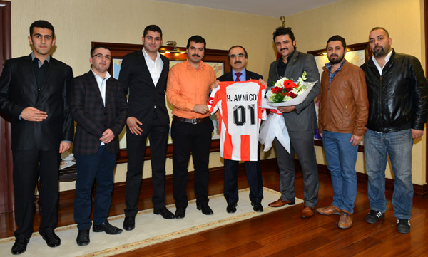Adanaspor Turbeyler Taraftar Grubu'ndan Vali Coşa ziyaret
