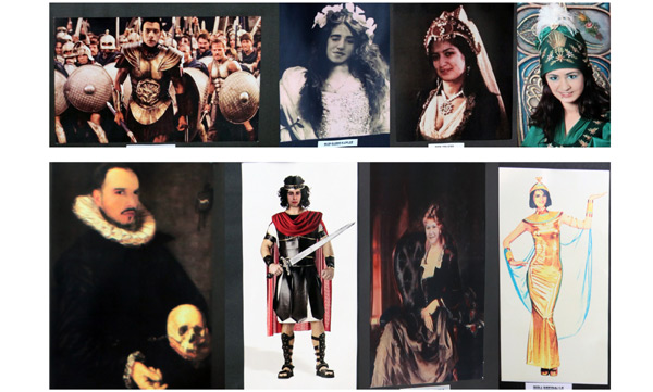 ÇÜ öğrencilerinden esprili sergi