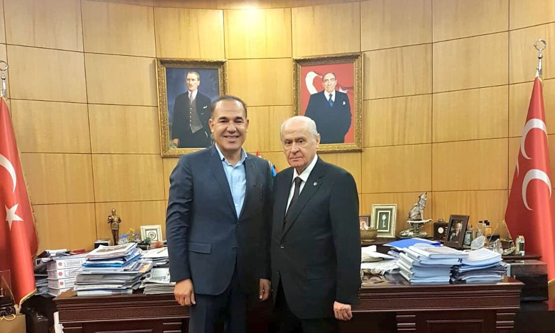 Sözlü’den Bahçeli’ye ziyaret