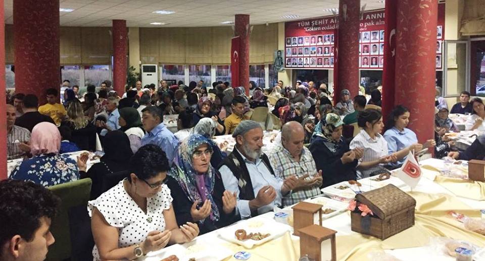 Müftülük‘ten Şehit Aileleri ve Gazilere İftar Programı