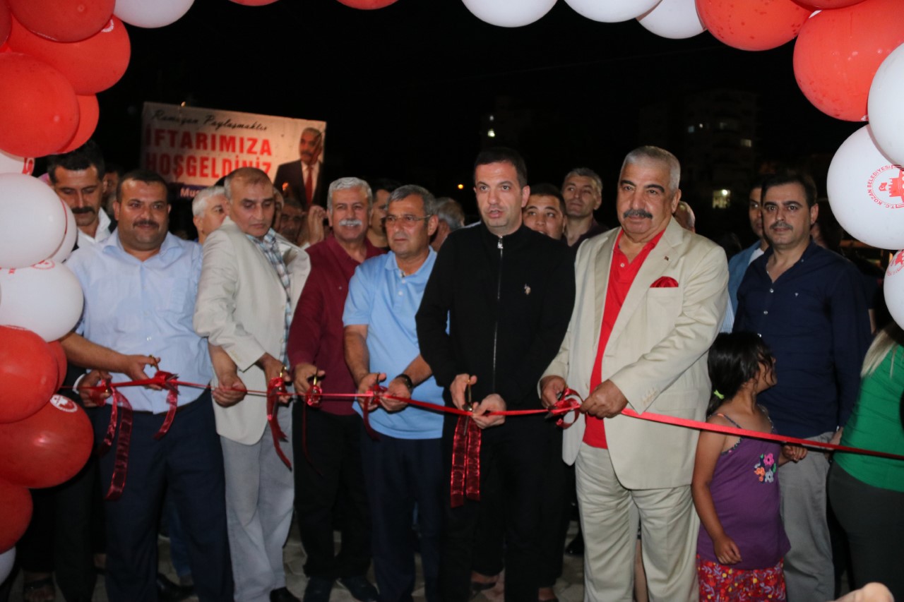 Kozan'da parka görkemli açılış