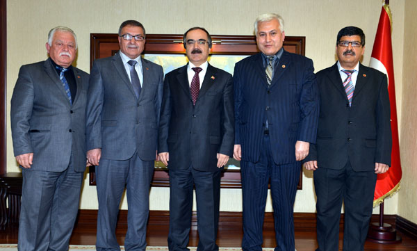 Emekliler'den Vali Coş'a ziyaret