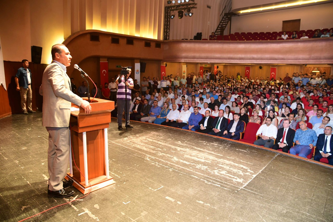 Başkan Sözlü mesai arkadaşları ile bayramlaştı