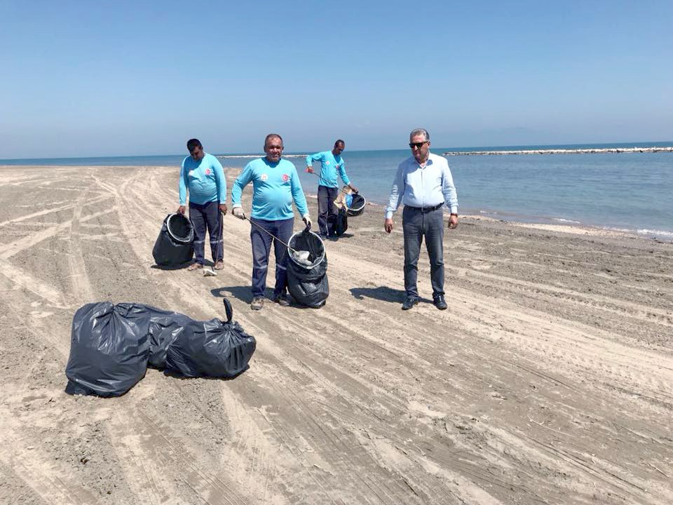 Adana’nın plajları pırıl pırıl