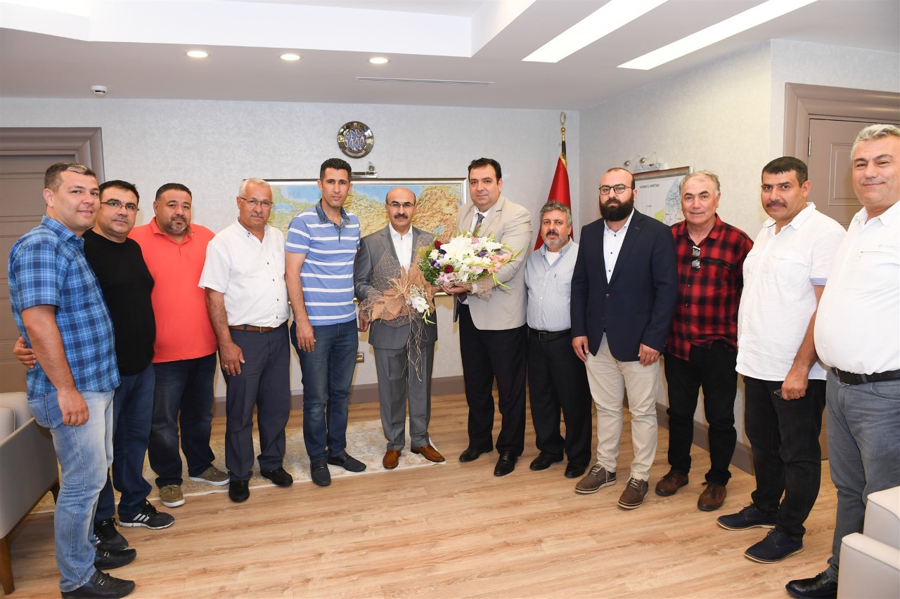 Adana ASKF'den Vali Demirtaş'a ziyaret