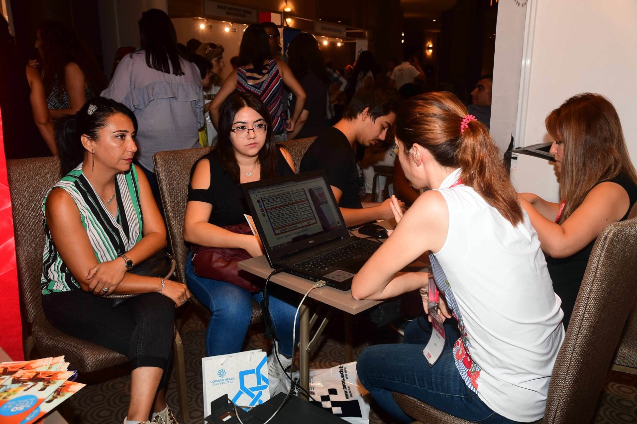 ABEM, üniversite tercih fuarında hizmet verdi