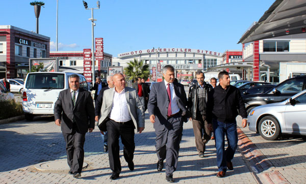 Karalar'dan, Auto Center esnafına ziyaret 