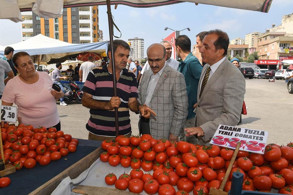 Vali Demirtaş, esnafı ziyaret etti