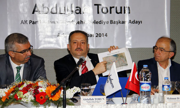 Torun: ''Adanayı 'Marka Kent' yapacağız''