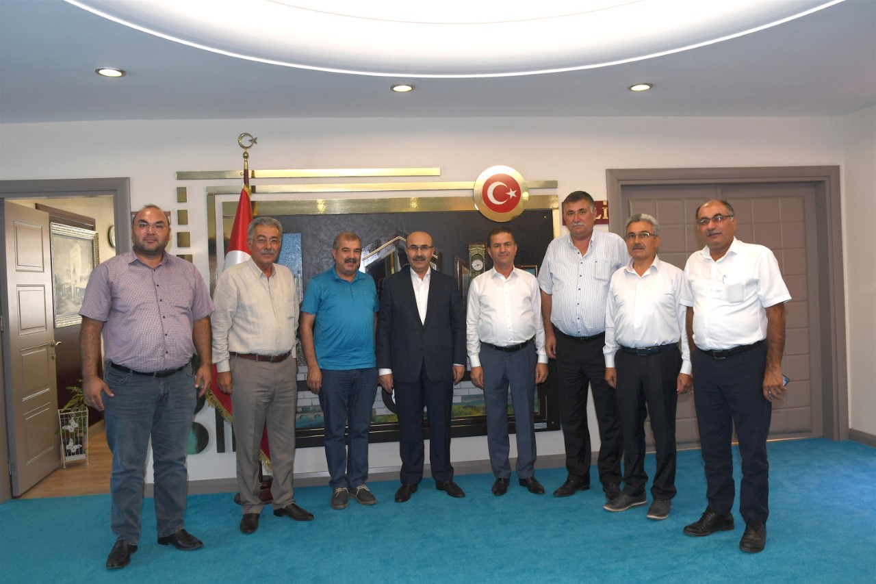 Vali Demirtaş, Ziraat odası başkanlarıyla bir araya geldi