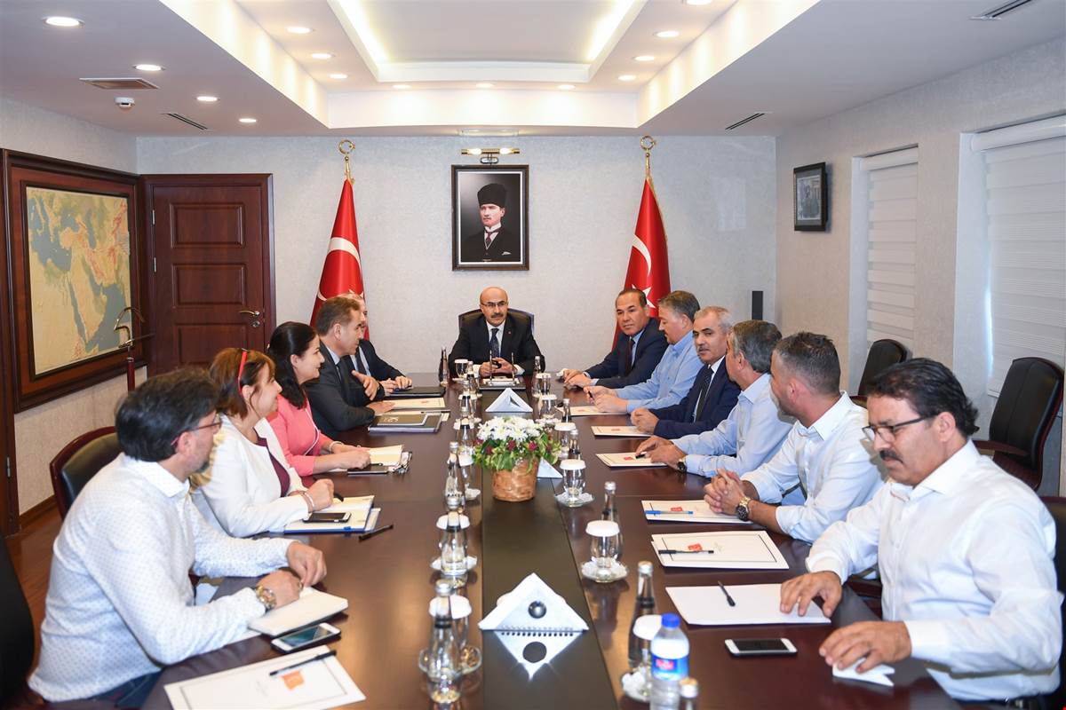 Yeni Organize Sanayi Bölgeleri için toplandılar