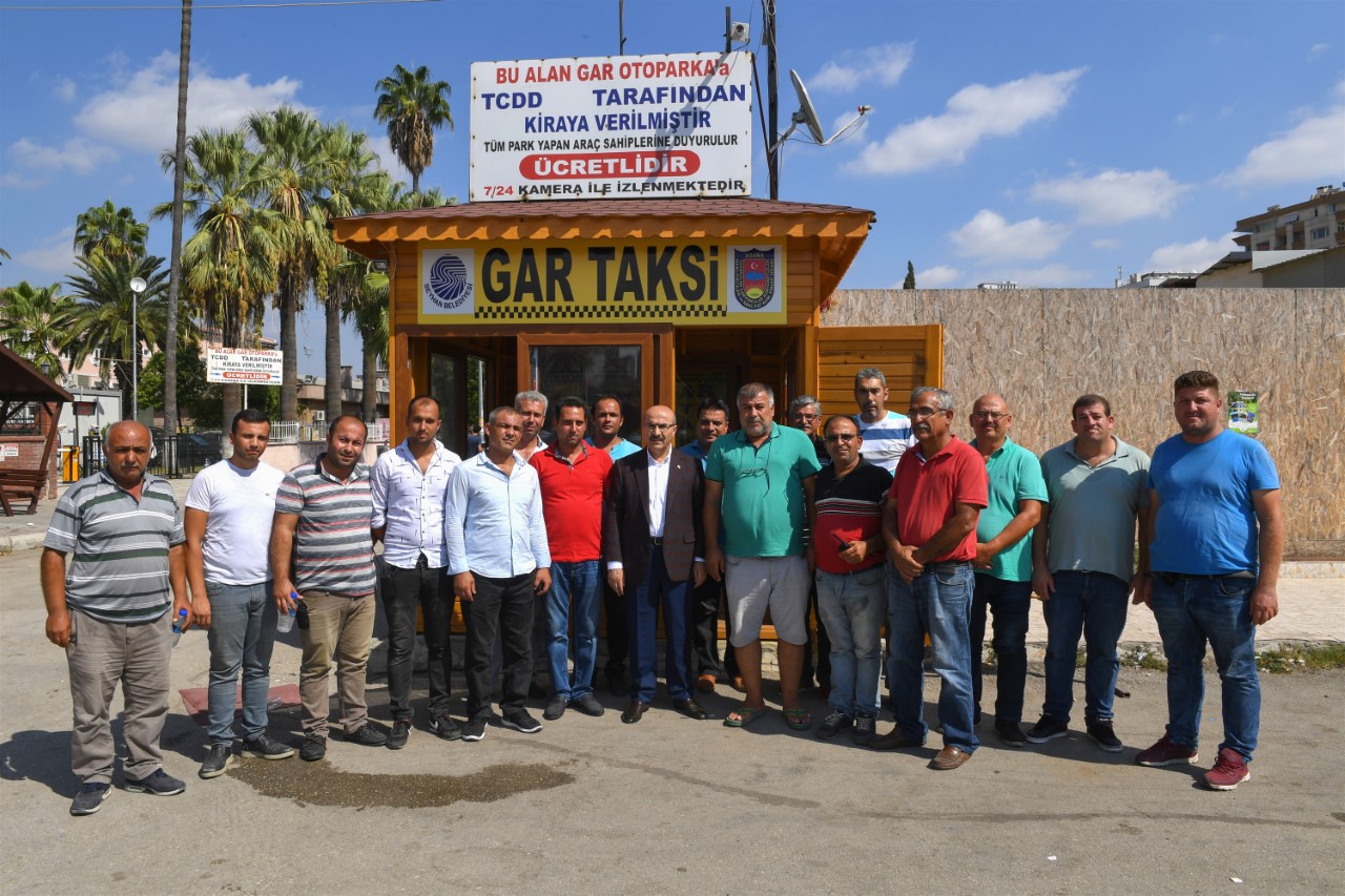 Vali Demirtaş'tan taksicilere ziyaret