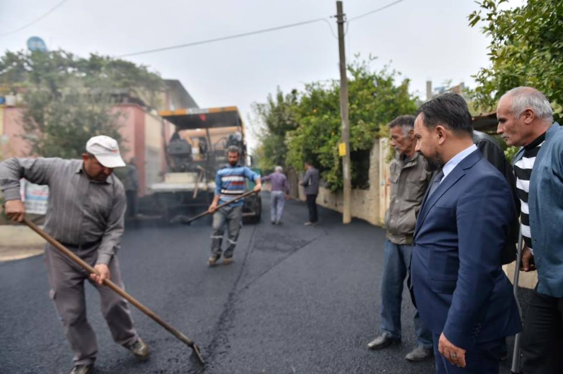 Uludağ, “Yıl sonuna kadar asfalt hamlemiz sürecek.”