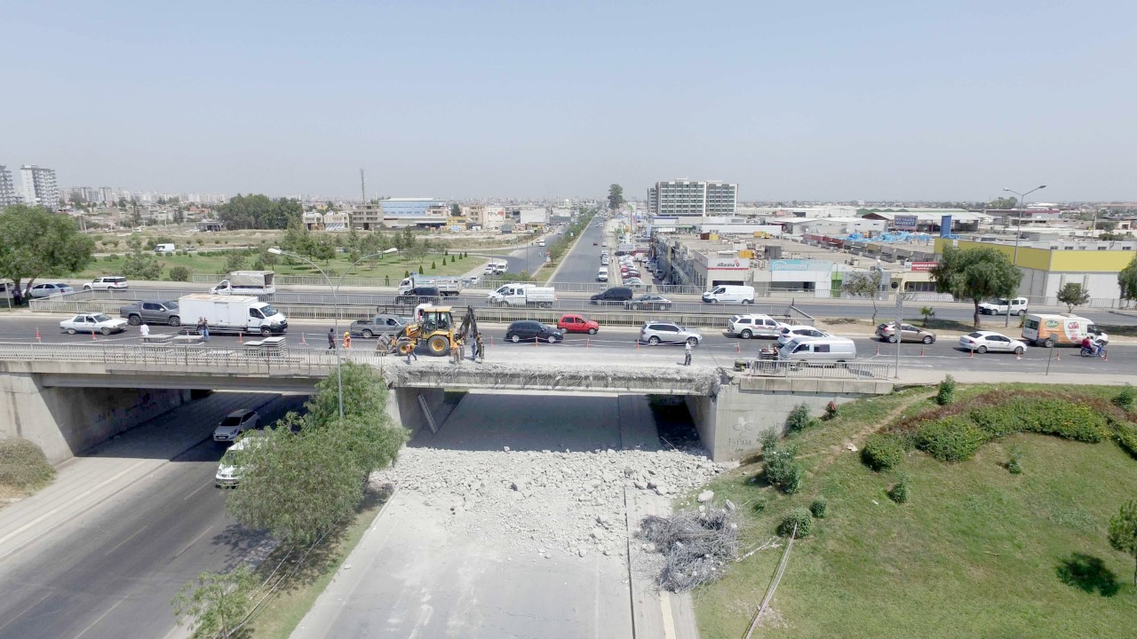 D-400 karayolu, köprü onarım çalışması nedeniyle kapalı