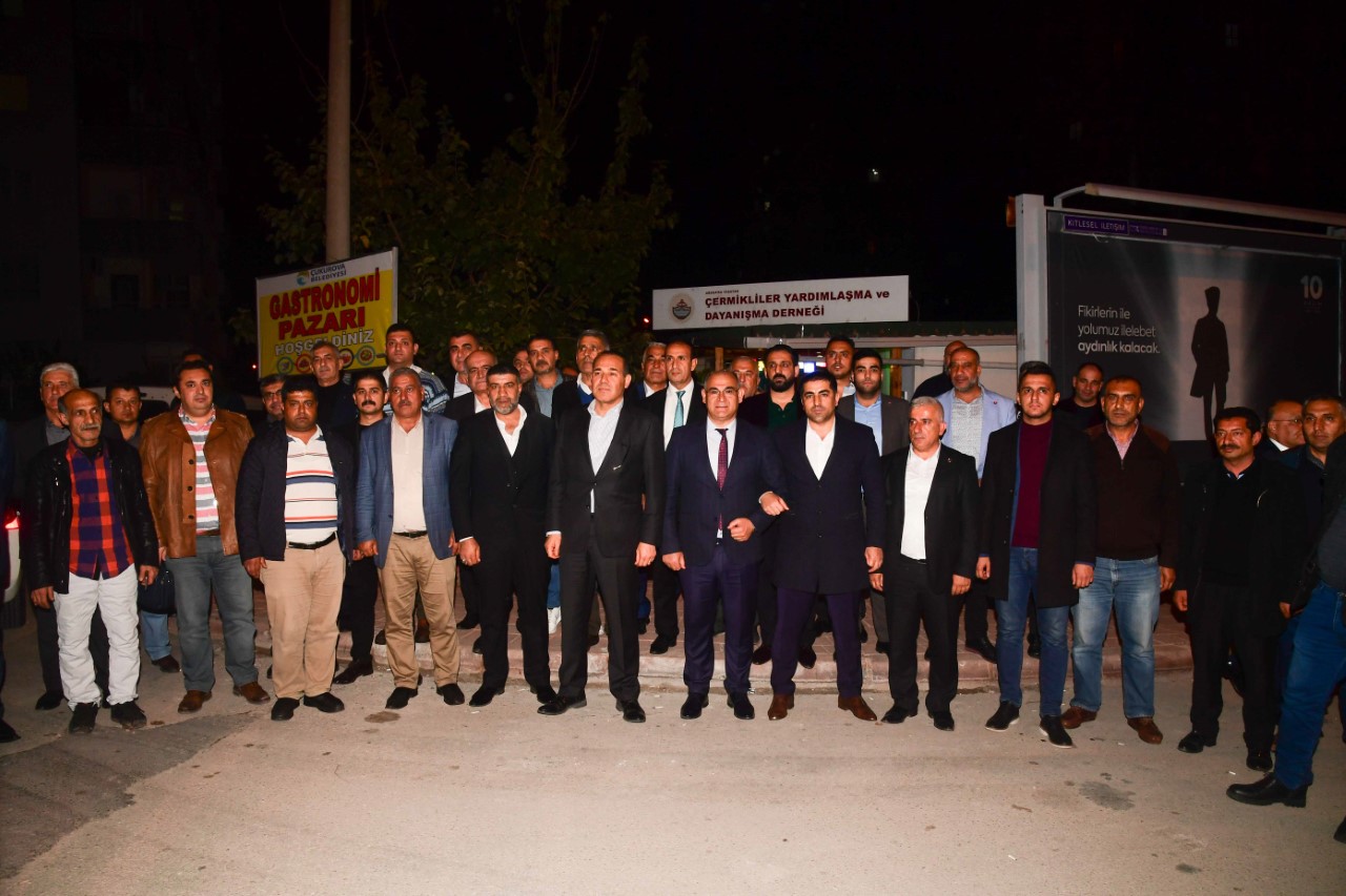 Başkan Sözlü, Çermiklilerle buluştu