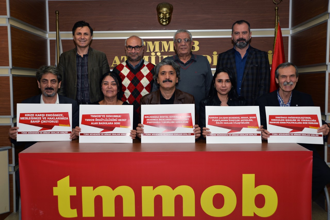 Krize karşı emeğimize, mesleğimize ve haklarımıza sahip çıkacağız!