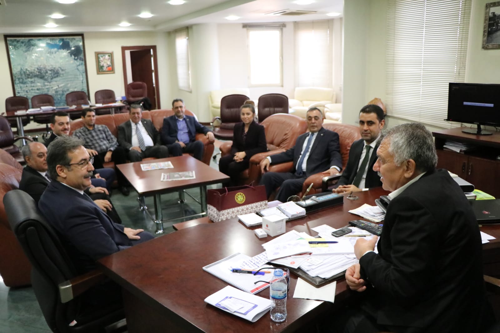 İYİ Parti’den Başkan Zeydan Karalar’a Ziyaret