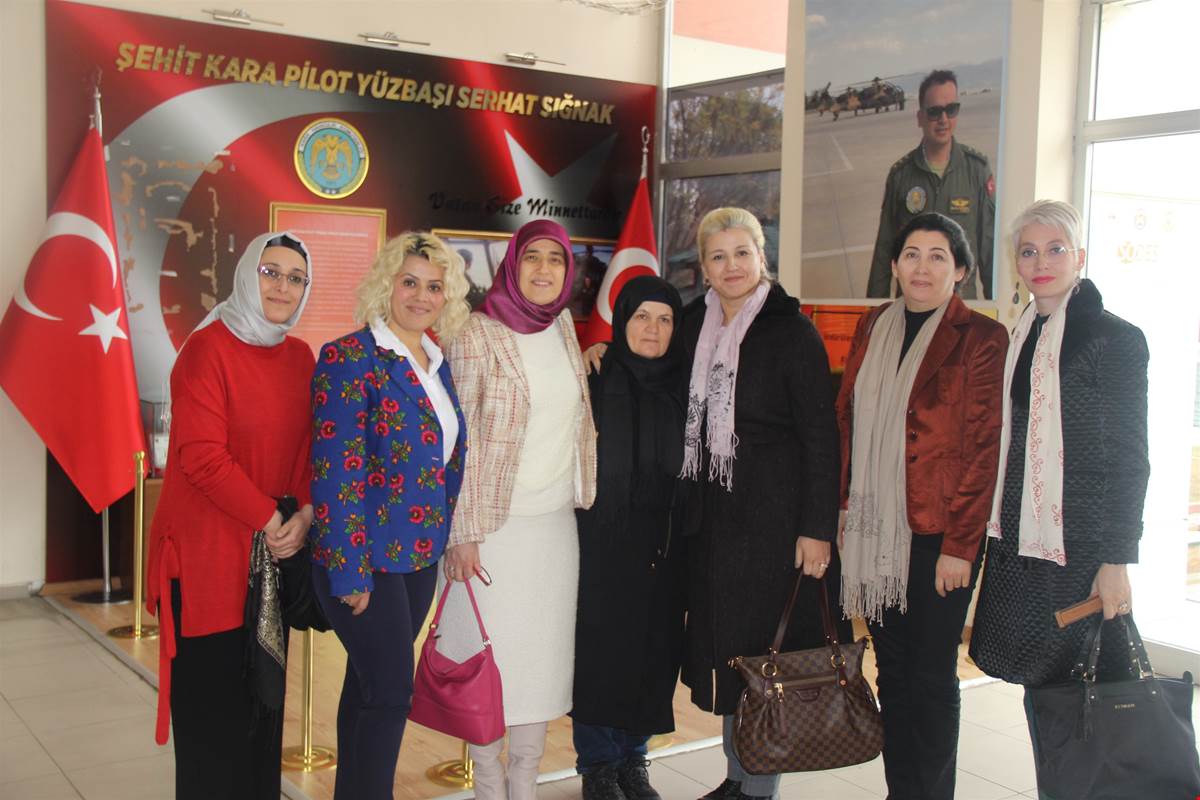 Beyhan Demirtaş, Kültür Evini ziyaret etti