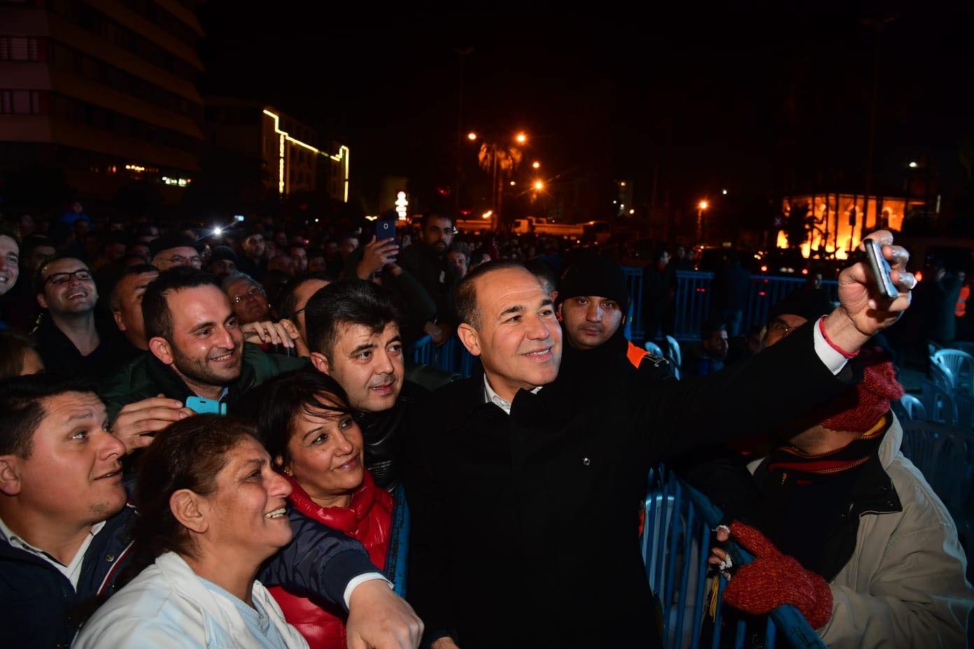 Başkan Sözlü yeni yılı hemşerileri ile karşıladı