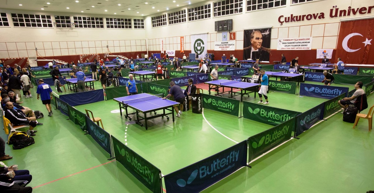 7. Veteranlar Masa Tenisi Turnuvasında geri sayım