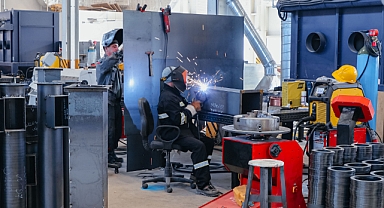  Akkuyu’da hava kanalları üretimine başlandı