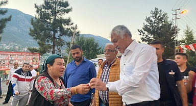 Halka hizmet için çıktığımız yolda asla yorulmayacağız