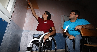 Aydınyurdu ilkokulunu boyadılar