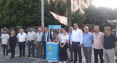 İYİ Partililer mahalle turunda