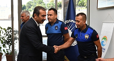 Soner Çetin’den zabıtaya teşekkür