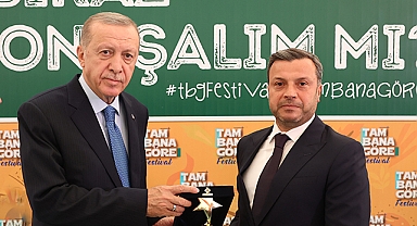 Kocaispir’e Erdoğan’dan ödül