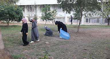 Ç.Ü’de çevre temizliği 