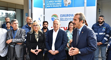 Çukurova Belediyesi’nden hayvanlara mucize dokunuş