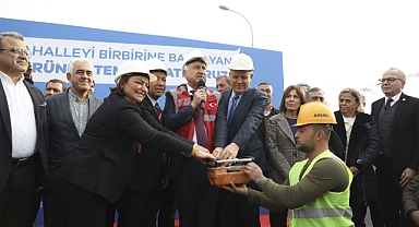 Büyükşehir köprü temeli attı