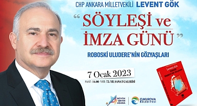 Levent Gök kitabını imzalayacak