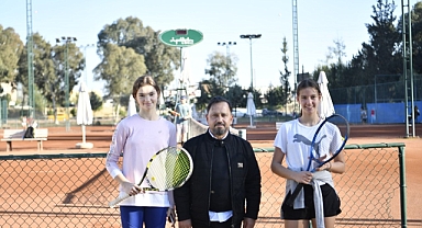 Sarıçam'da tenis heyecanı