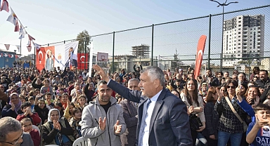 Sarıçam’da Yıldırım Beyazıt Parkı açıldı