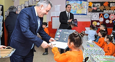 Vali Elban, karne sevincini paylaştı