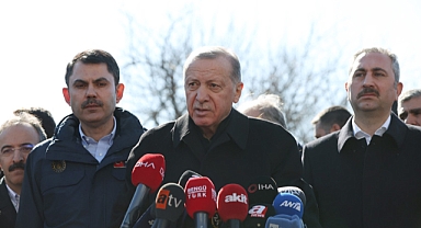 Erdoğan ölenleri sayısının 14 bini aştığını duyurdu