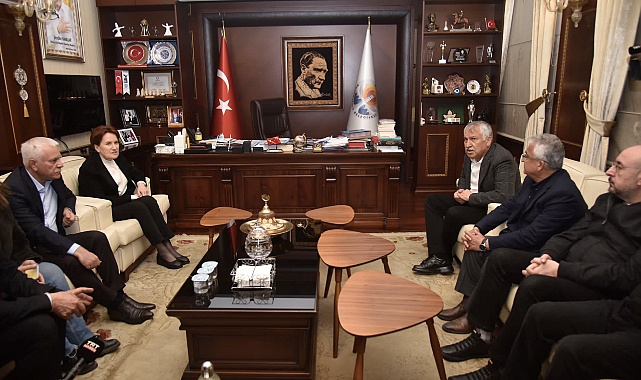 Meral Akşener ve Ahmet Nur Çebi'den, Karalar’a ziyaret