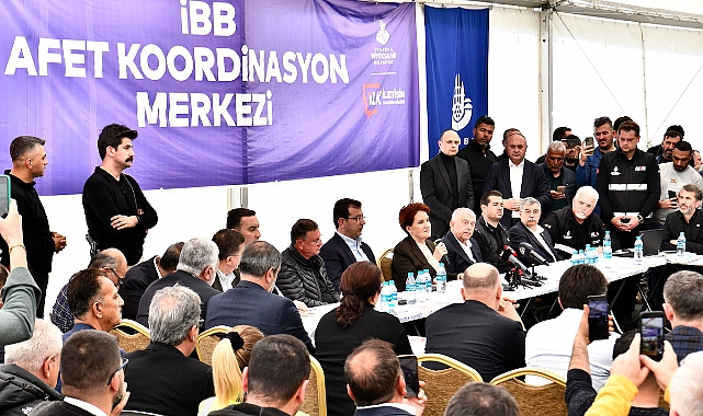 Akşener: 'Biz deprem esnasında rakip değiliz'