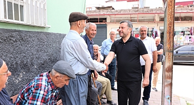 Başkan Kocaispir, her zaman halkın içinde