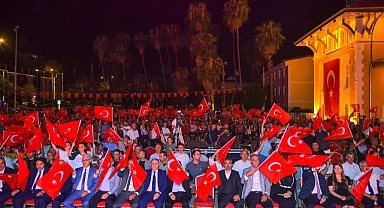 15 Temmuz Demokrasi ve Milli Birlik Günü coşkuyla kutlandı