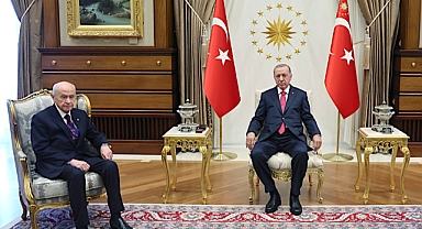 Erdoğan, Bahçeli ile görüştü