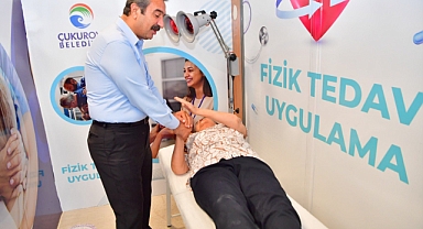 Çukurova’da ücretsiz fizik tedavi hizmeti