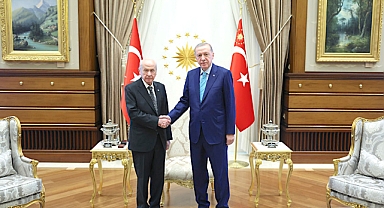 Erdoğan, Bahçeli ile görüştü
