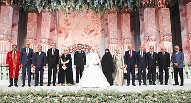 Erdoğan, yeğeninin nikah töreninde
